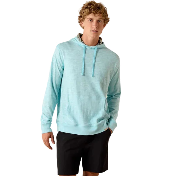 Ariat Men's Lightweight Retro Long Sleeve Hoodie - Aquatic