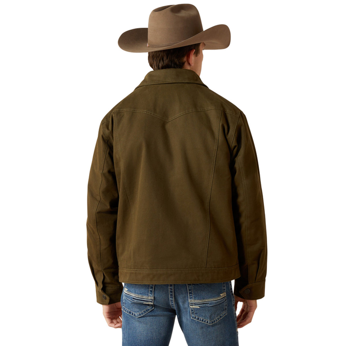 Ariat Men's Canvas Rancher Jacket - Desert Sand - Irvine Tack & Western Wear