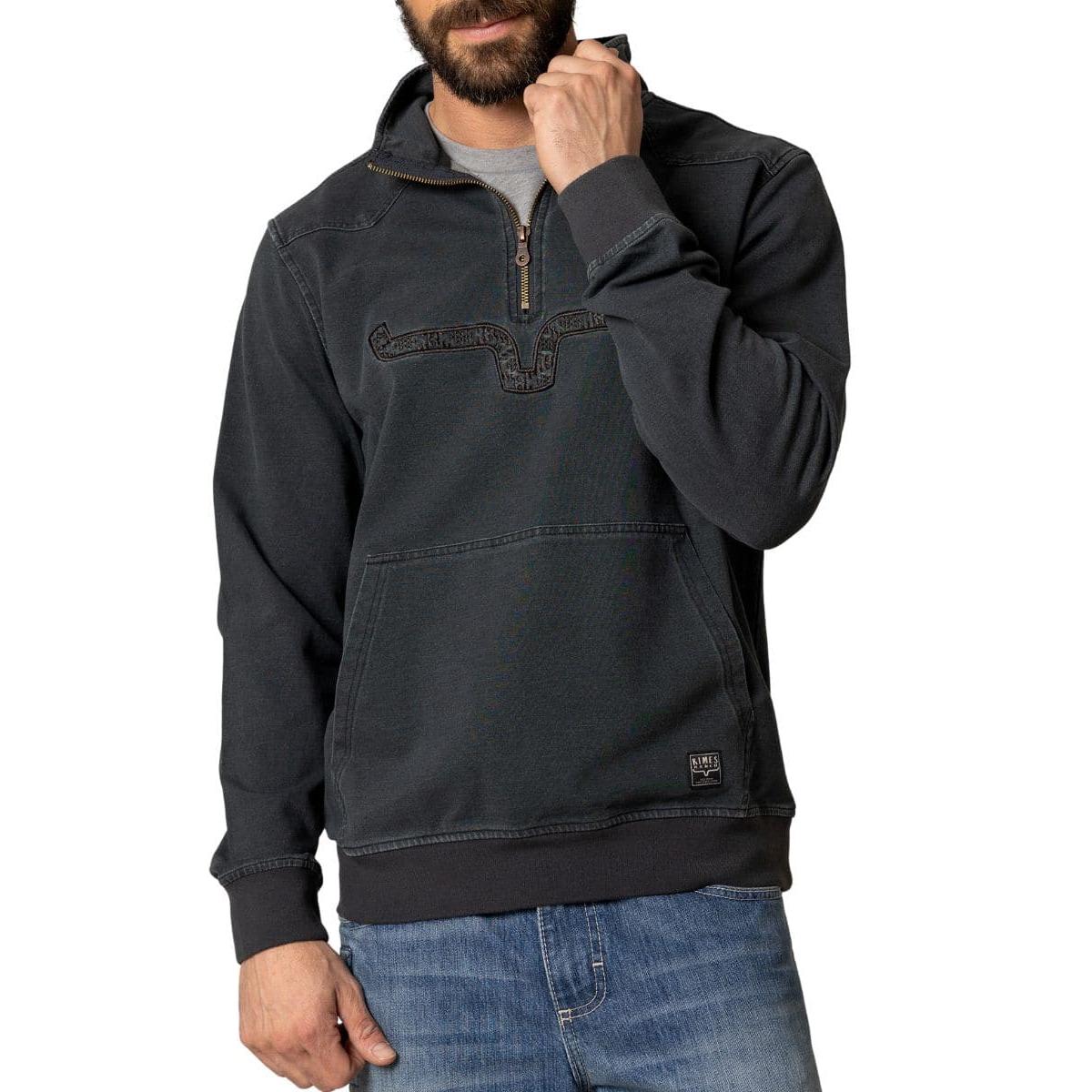 Kimes Men's Rowell Long Sleeve Pullover  - Multiple Colours