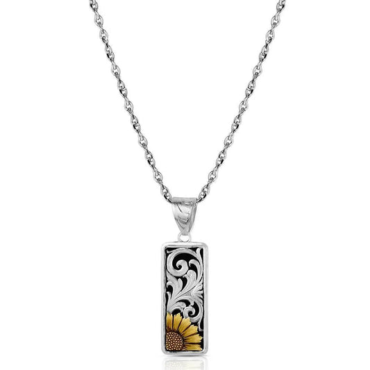 Montana Silversmiths Sunflower Toward the Sun Necklace