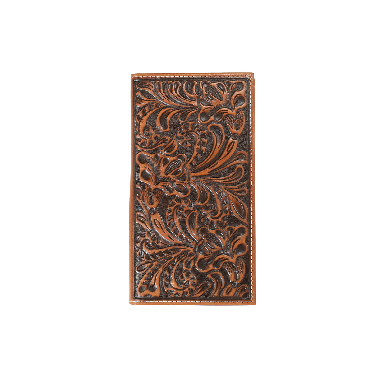 Nocona Men's Basket Weave Rodeo Wallet - Brown