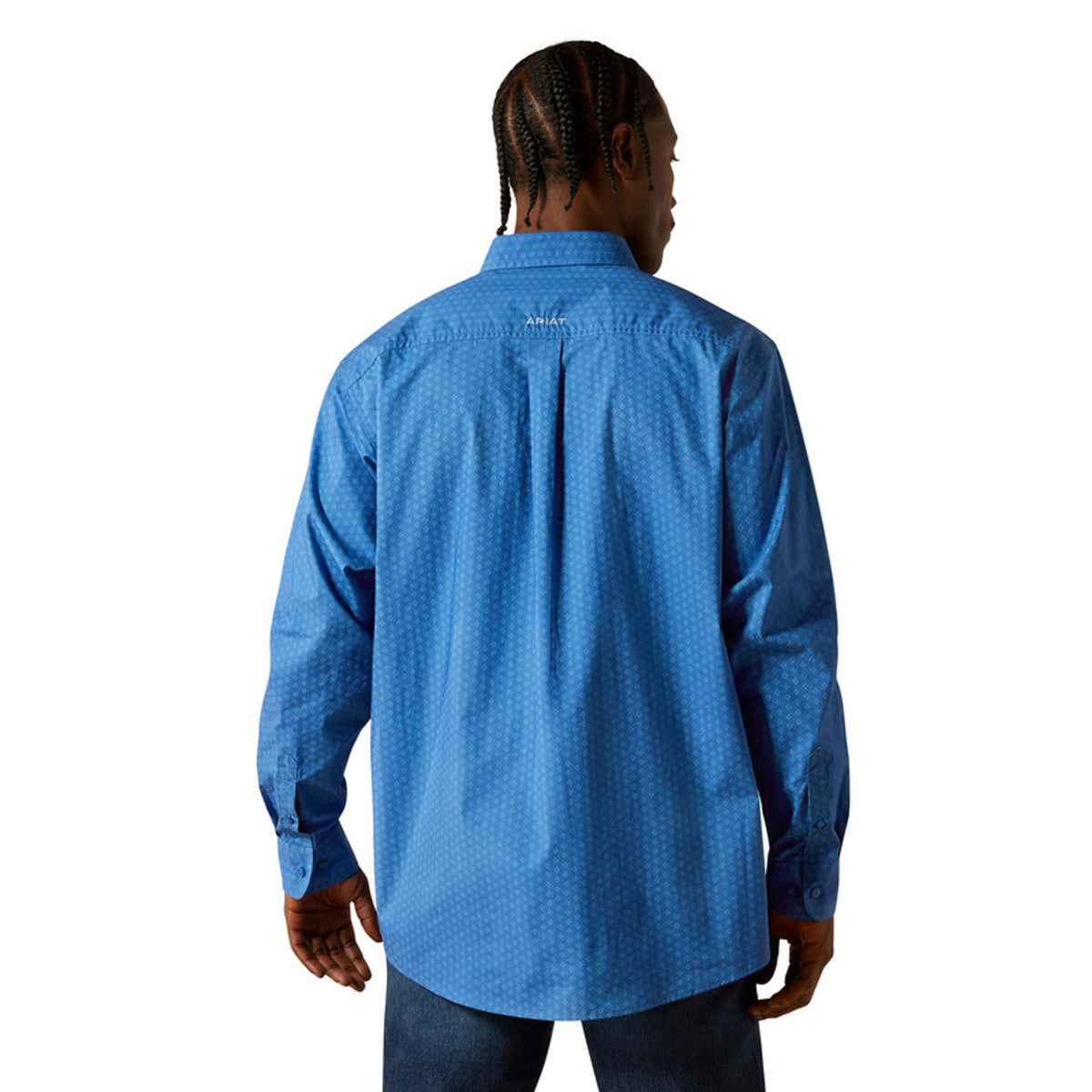 Ariat Men's Stratford Classic Long Sleeve Fit Shirt - Royal Blue