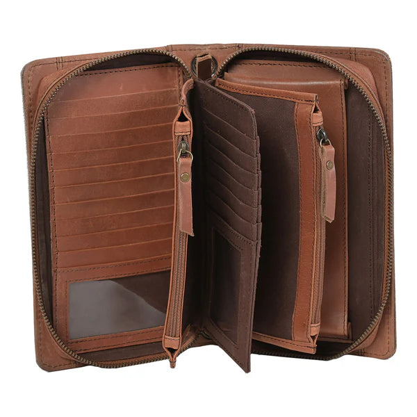 STS Cowhide Organizer  - Evie