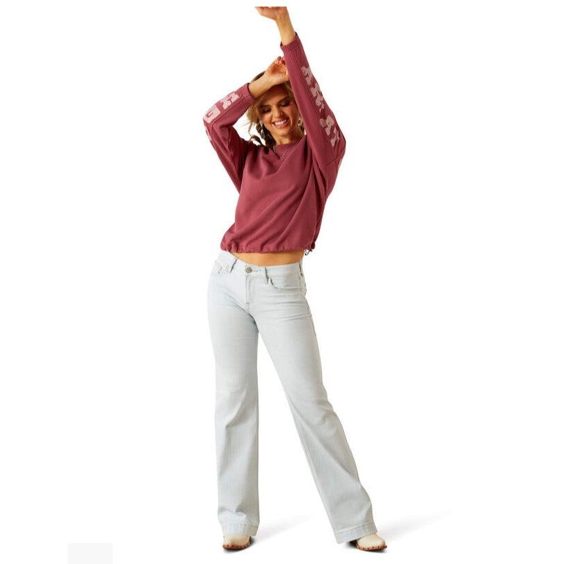 Ariat Women's Long Sleeve Cowgirl Tough Sweatshirt - Assorted Colours