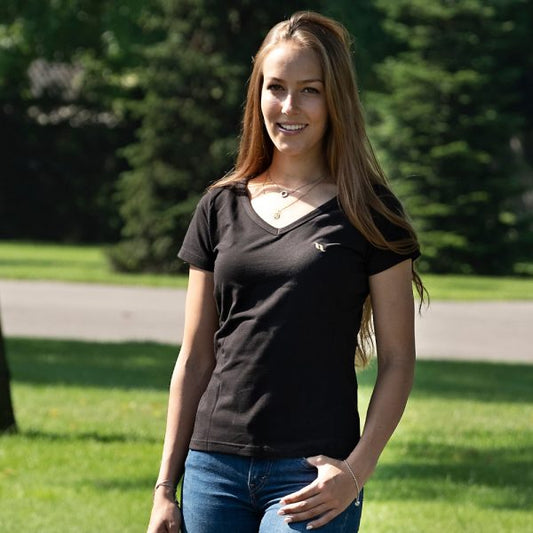 Back on Track V-Shaped T-Shirt