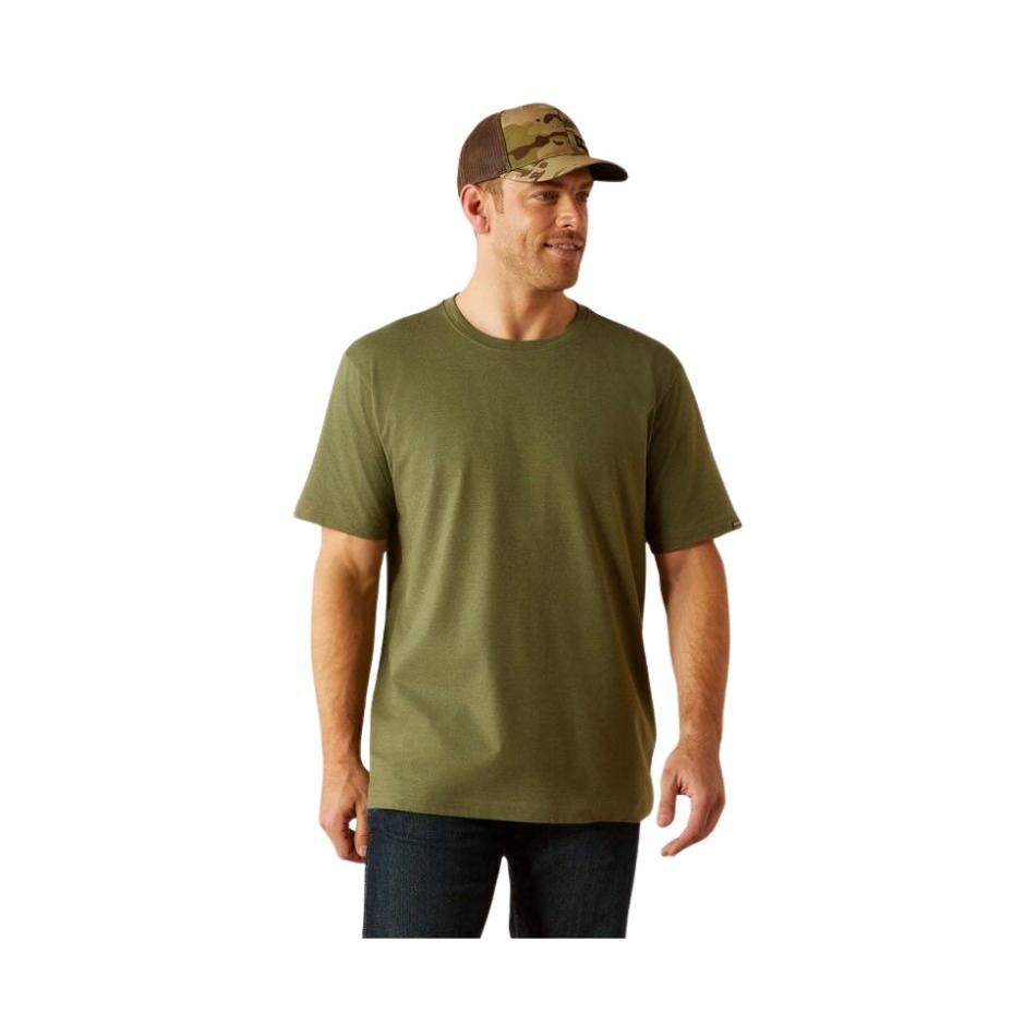 Ariat Men's Rebar Cotton Strong Short Sleeve Tee Shirt- Assorted Colors - Irvine Tack & Western Wear