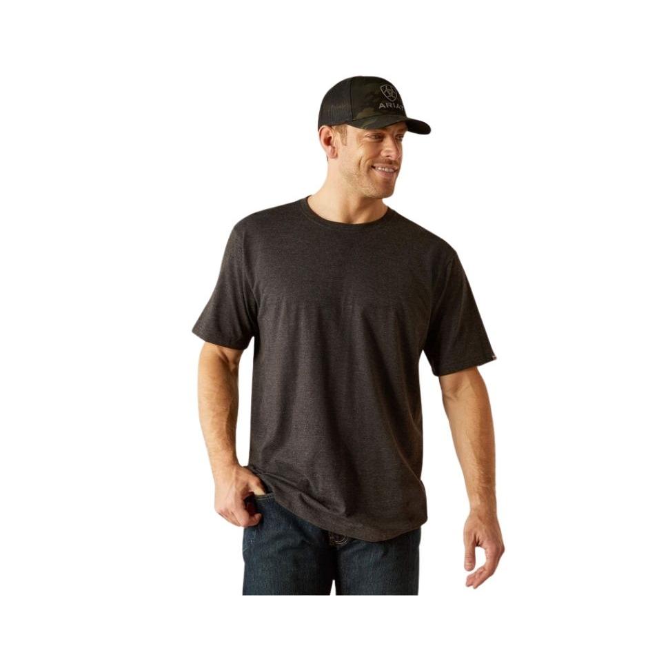 Ariat Men's Rebar Cotton Strong Short Sleeve Tee Shirt- Assorted Colors - Irvine Tack & Western Wear