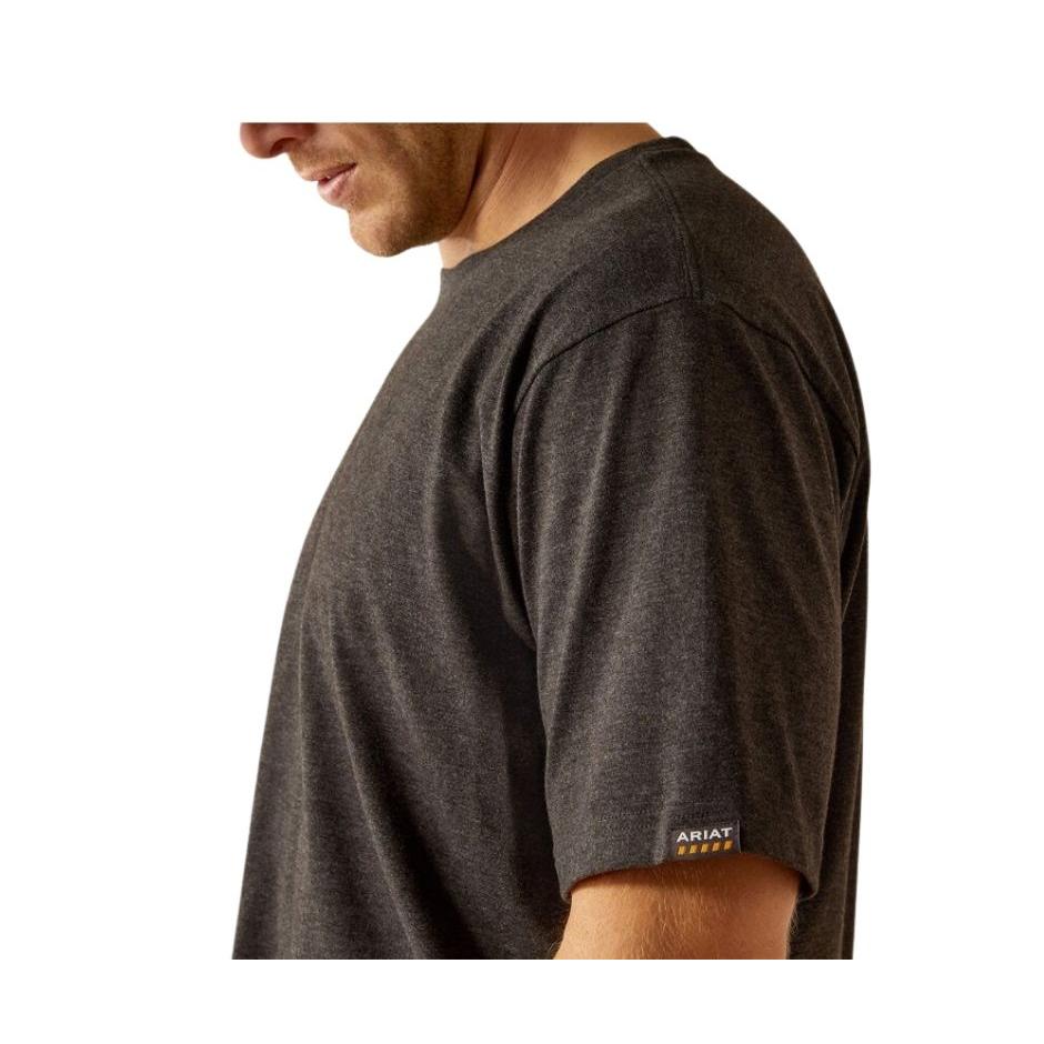 Ariat Men's Rebar Cotton Strong Short Sleeve Tee Shirt- Assorted Colors - Irvine Tack & Western Wear