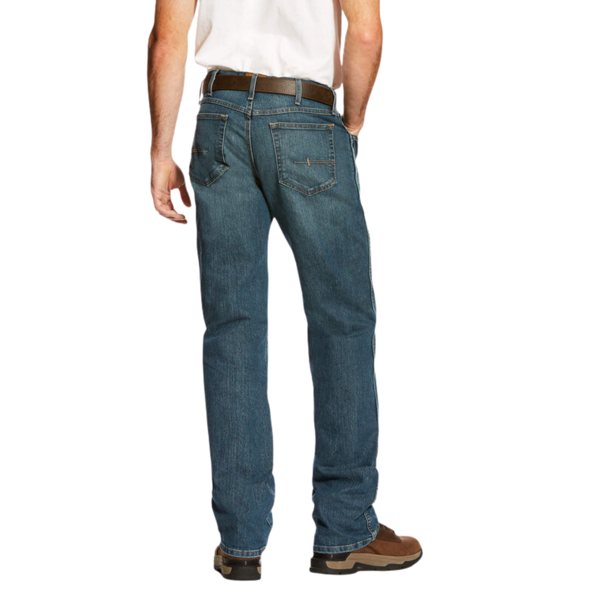 Ariat Men's Rebar M4 Relaxed DuraStretch Basic Bootcut Jeans - Carbine - Irvine Tack & Western Wear