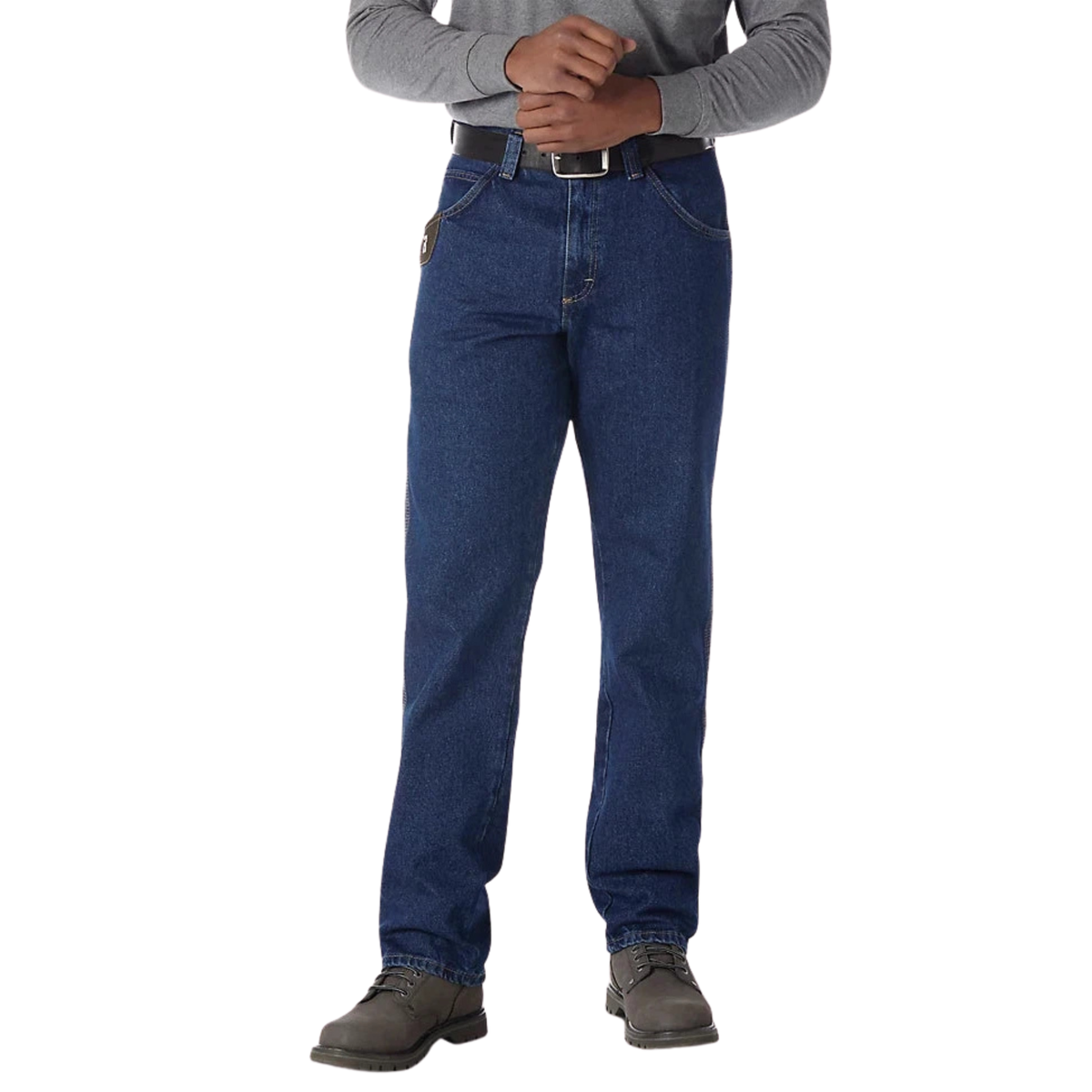Wrangler Men's RIGGS 5-Pocket High Rise Relaxed Fit Jean - Antique Indigo - Irvine Tack & Western Wear