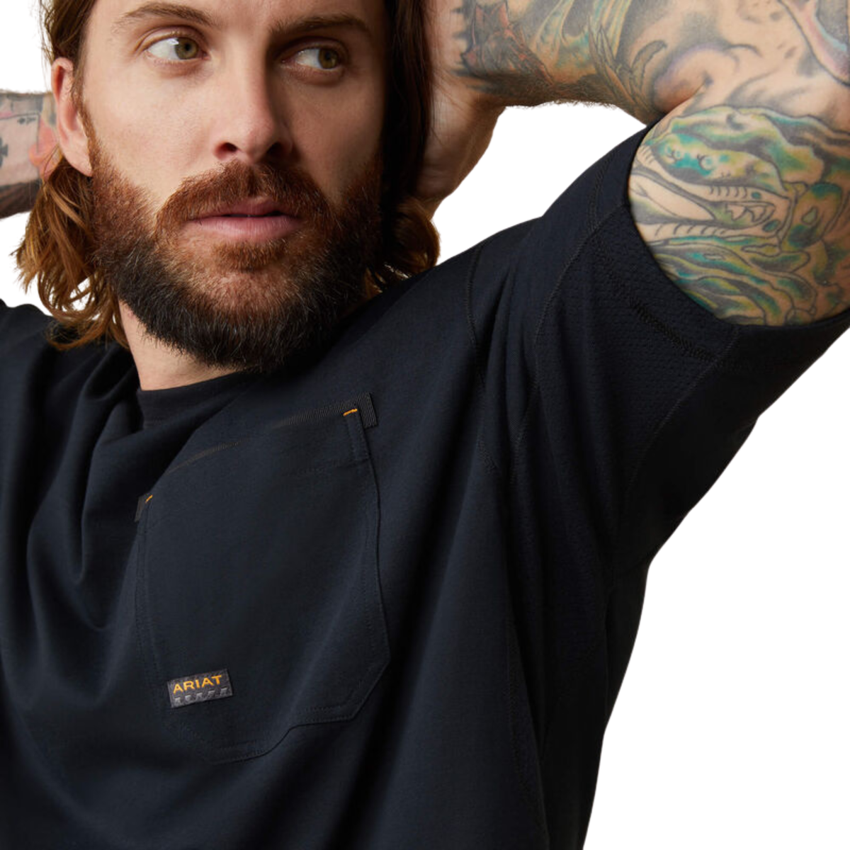 Ariat Men's Rebar Workman Born For This T-Shirt - Black - Irvine Tack & Western Wear