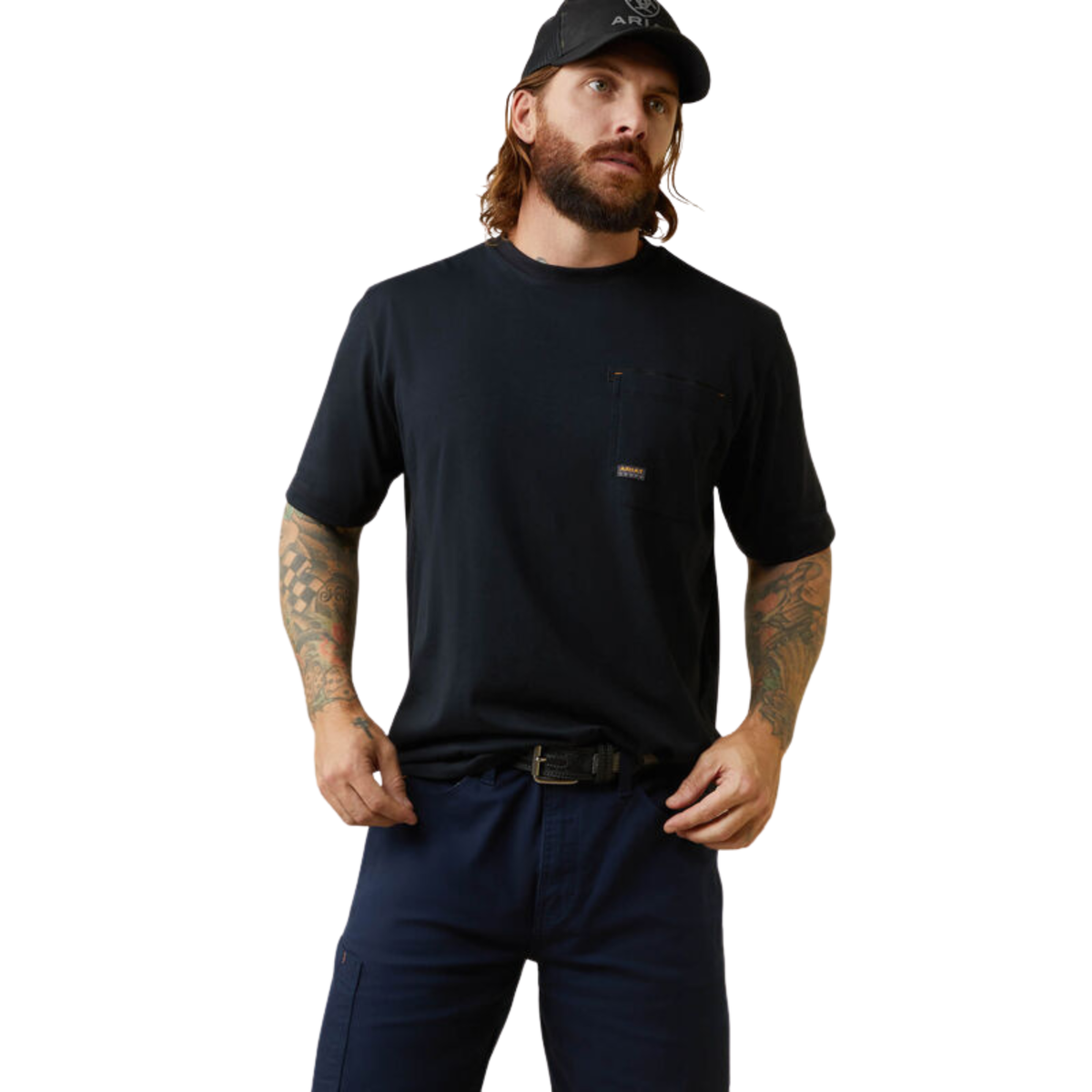 Ariat Men's Rebar Workman Born For This T-Shirt - Black - Irvine Tack & Western Wear
