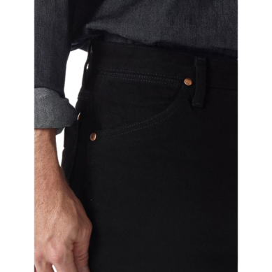 Wrangler Cowboy Cut Slim Fit Men's Jean  - Shadow Black - Irvine Tack & Western Wear