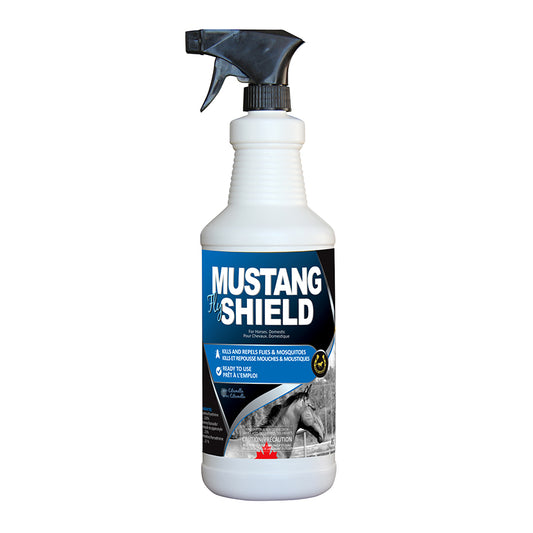 Golden Horseshoe Mustang Fly Shield
