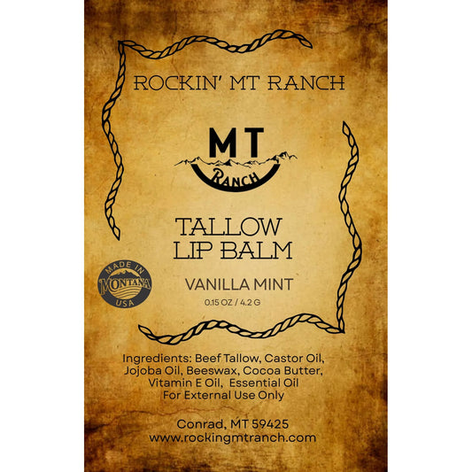 Rockin MT Ranch Tallow Lip Balm