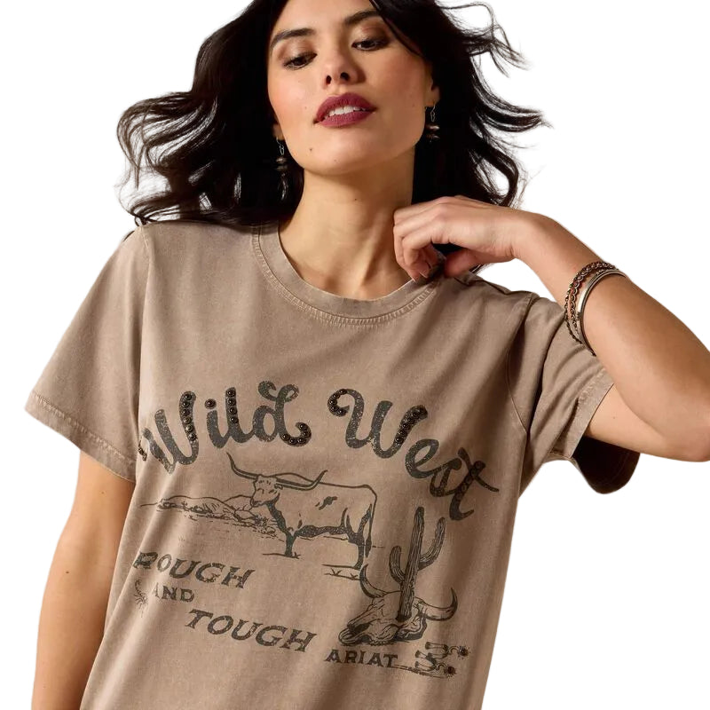 Ariat Women's Bandito Dress - Taupe Mineral Wash