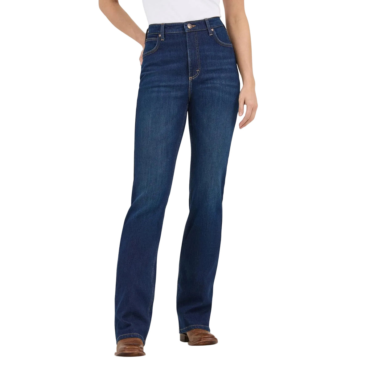 Wrangler Women's High Rise Rodeo Bootcut Wrangler Riding Jean - Kyla