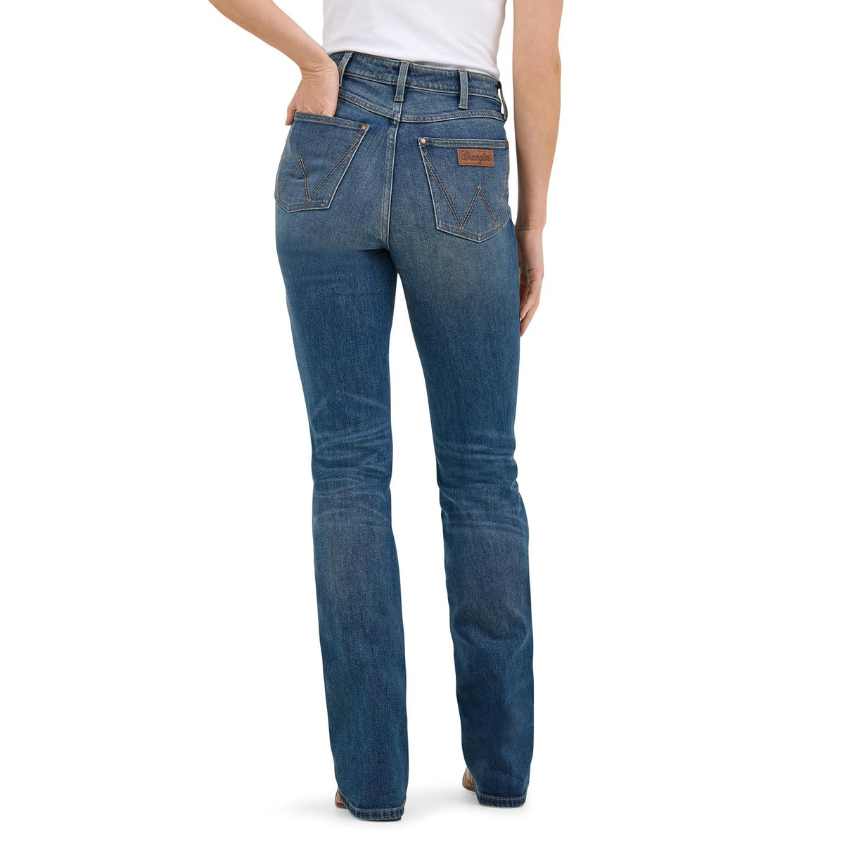 Wrangler Women's High Rise Rodeo Bootcut Wrangler Riding Jean - Camila - Irvine Tack & Western Wear