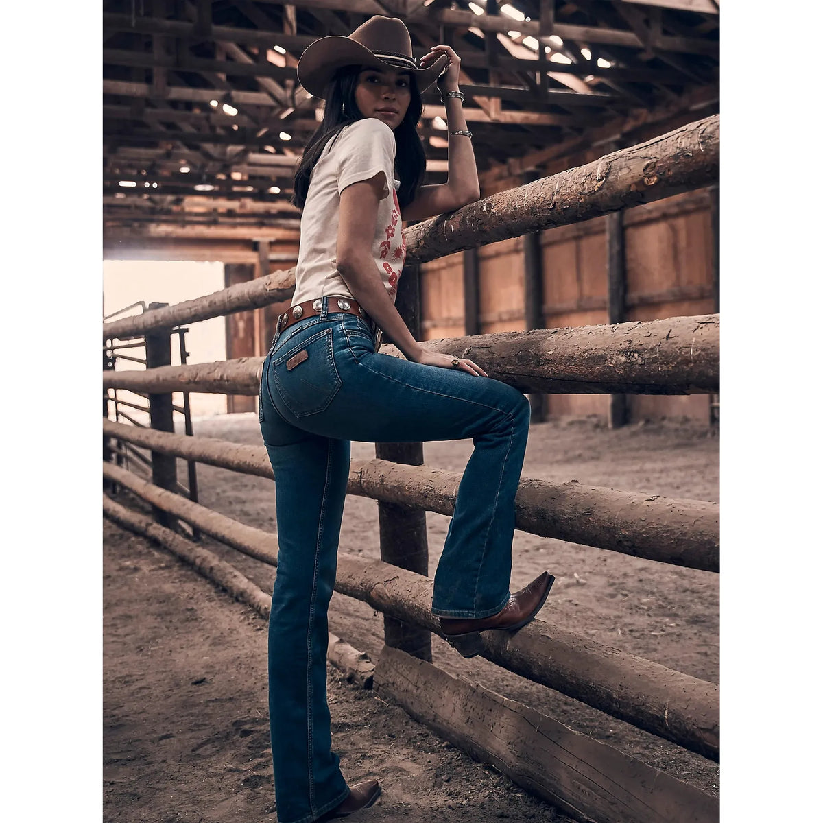Wrangler Women's Wrangler Retro Mae Mid Rise Bootcut Jean - Nadia - Irvine Tack & Western Wear