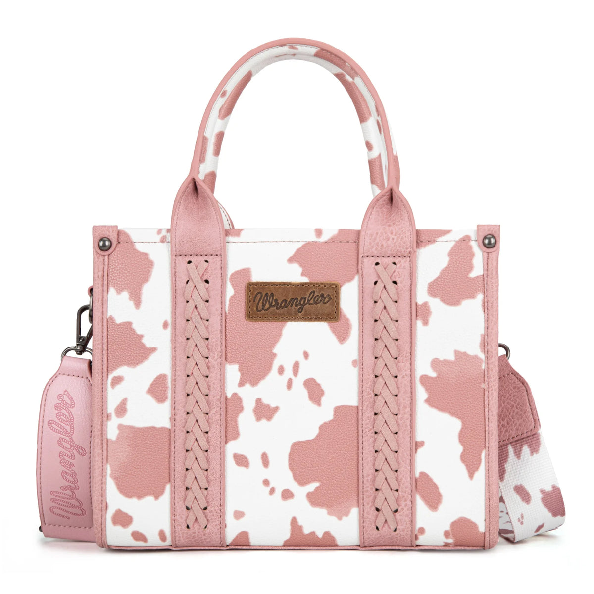 Wrangler Women's Cowprint Tote/Crossbody -  Multiple Colors