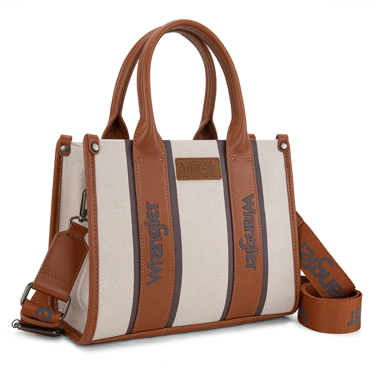 Wrangler Colour Block Crossbody Tote- Multiple Colours - Irvine Tack & Western Wear