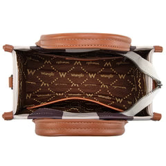 Wrangler Colour Block Crossbody Tote- Multiple Colours - Irvine Tack & Western Wear