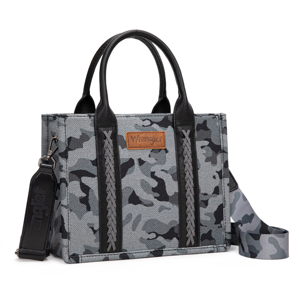 Wrangler Camo Print Conceal Carry Tote/Crossbody- Multiple Colours - Irvine Tack & Western Wear