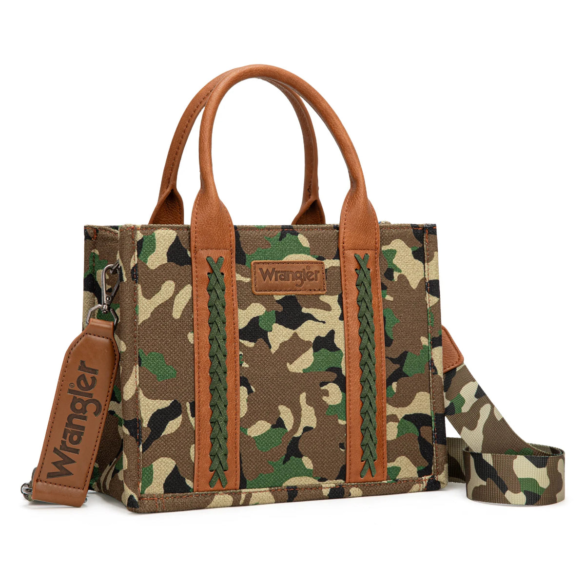 Wrangler Camo Print Conceal Carry Tote/Crossbody- Multiple Colours - Irvine Tack & Western Wear