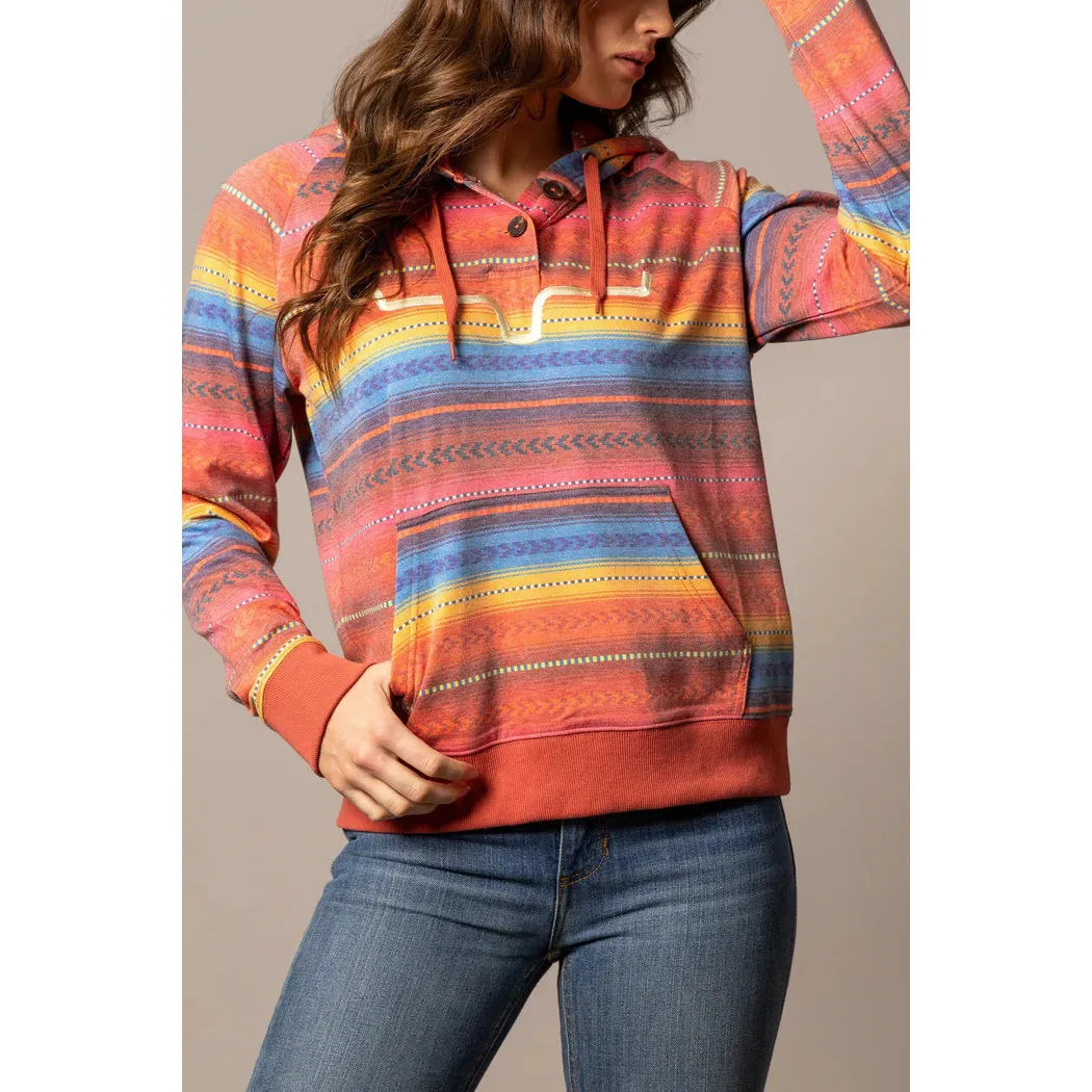 Kimes Women's Kenzie Long Sleeve Western Hoodie - Multiple Colours