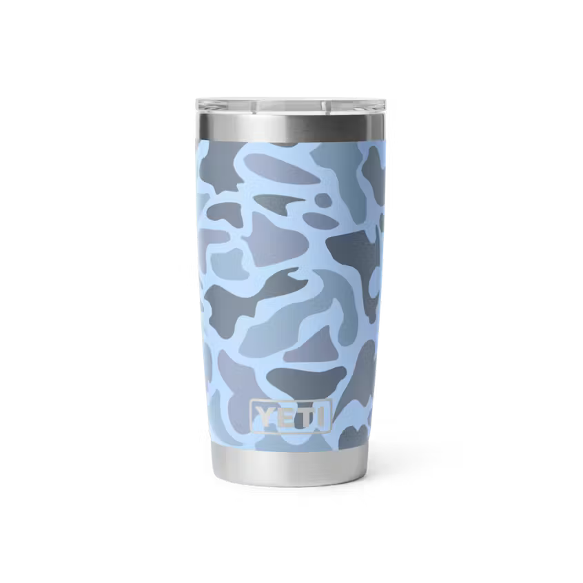 YETI Rambler 591 mL Tumbler with MagSlider Lid - Blue Camo