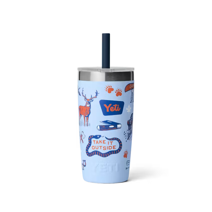 YETI Rambler Jr. 295 mL Tumbler with Silicone Straw Lid
