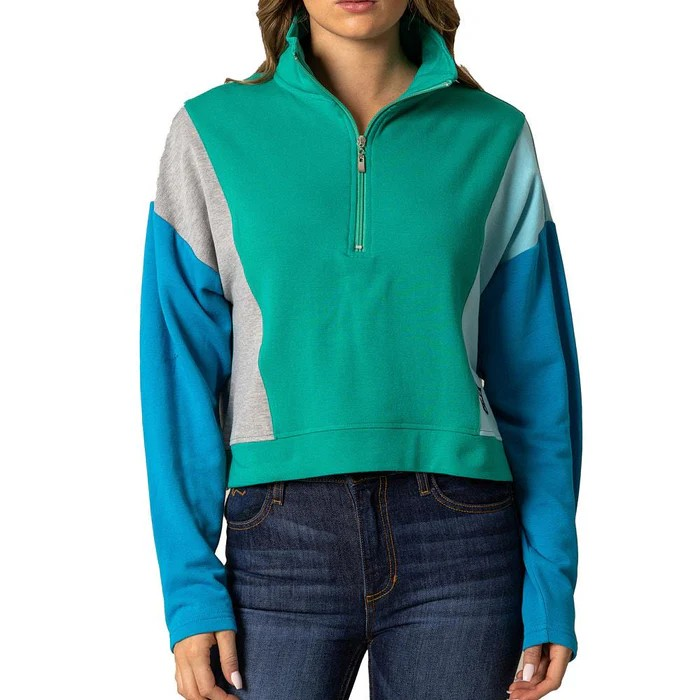 Kimes Women's Long Sleeve Cami 1/4 Zip Pullover- Multiple Colours - Irvine Tack & Western Wear