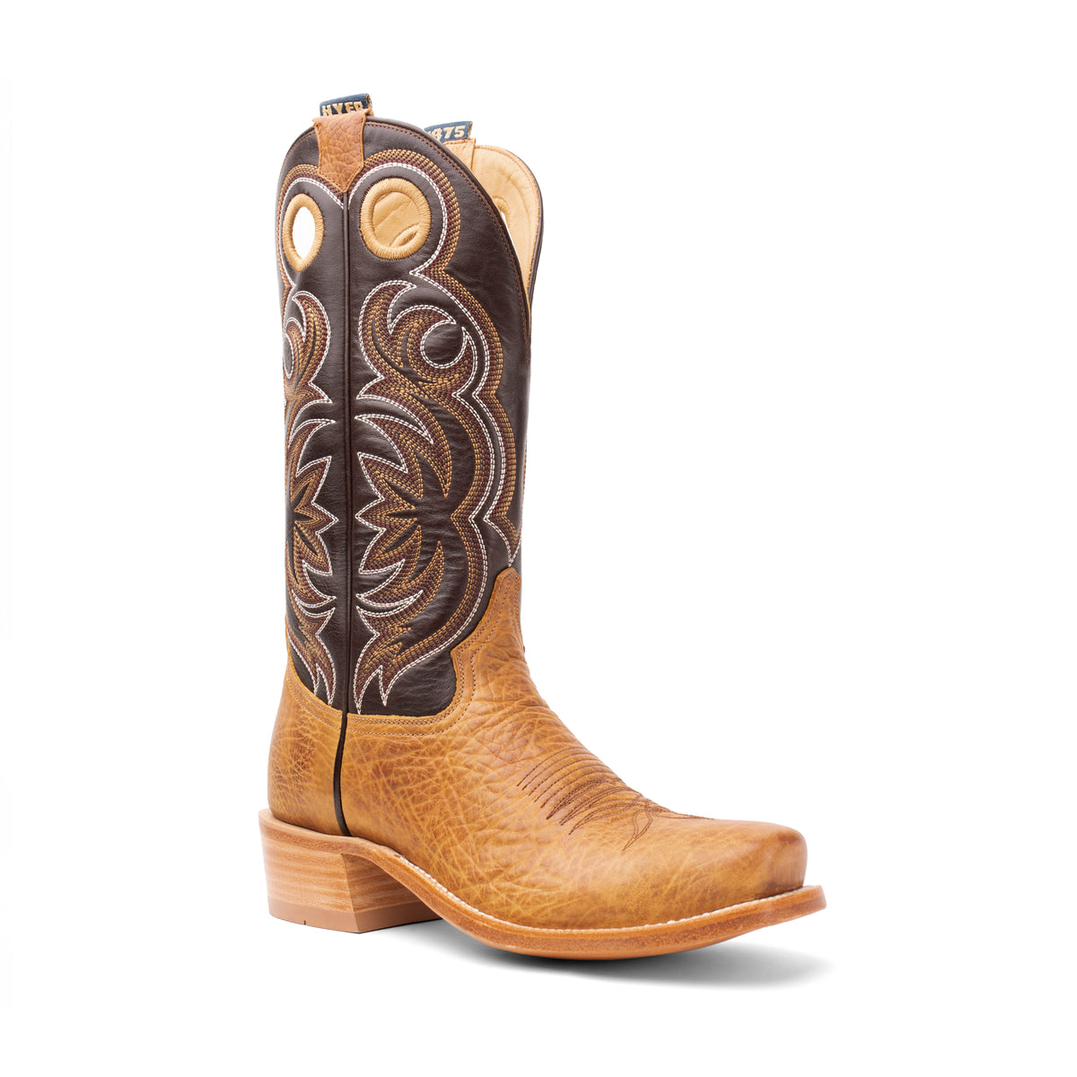 Hyer Men's Riley Western Boot- Tan - Irvine Tack & Western Wear