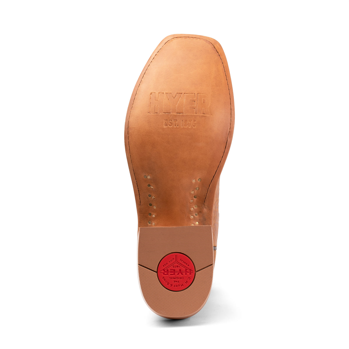 Hyer Men's Riley Western Boot- Tan - Irvine Tack & Western Wear