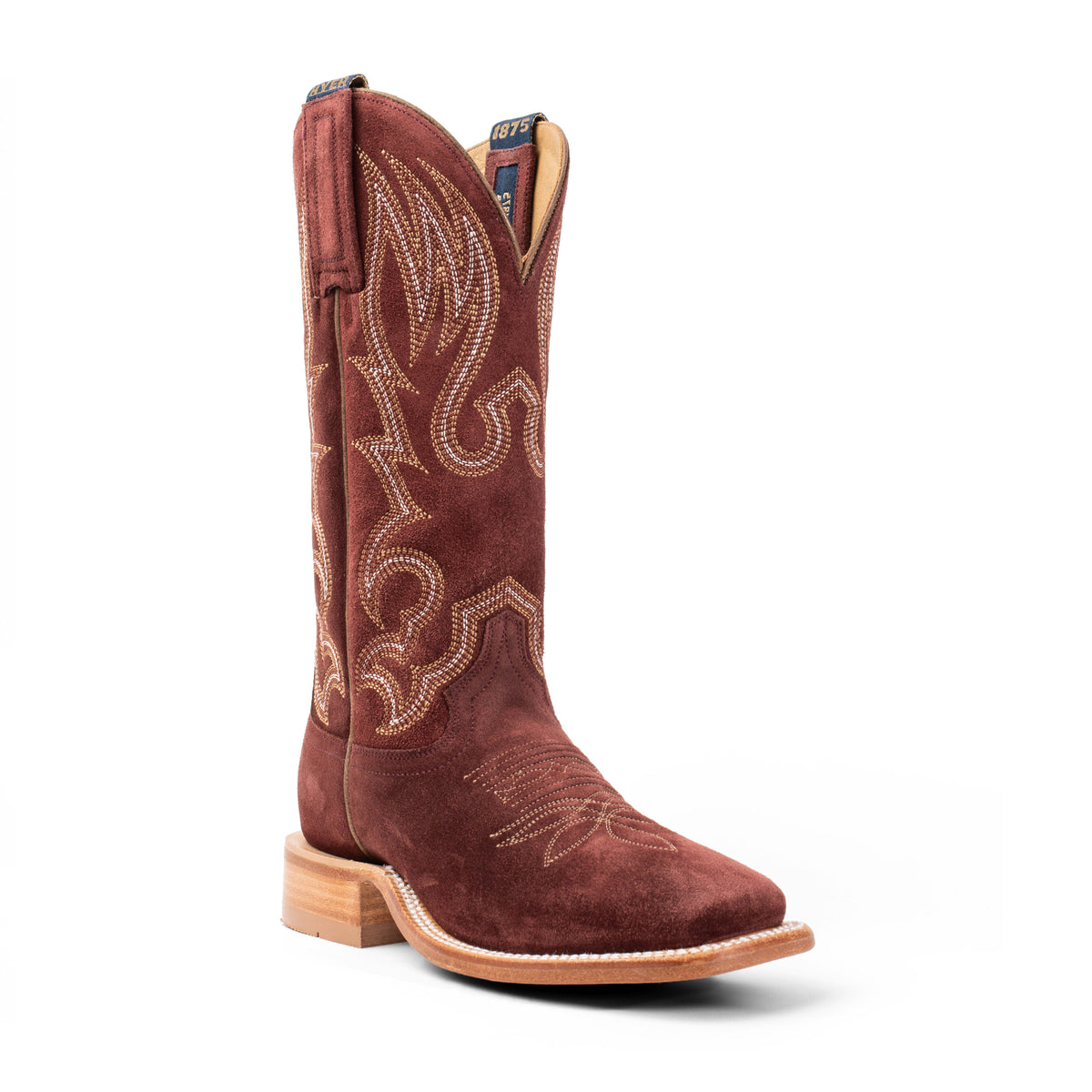 Hyer Women's Augusta Western Boot- Burgundy - Irvine Tack & Western Wear