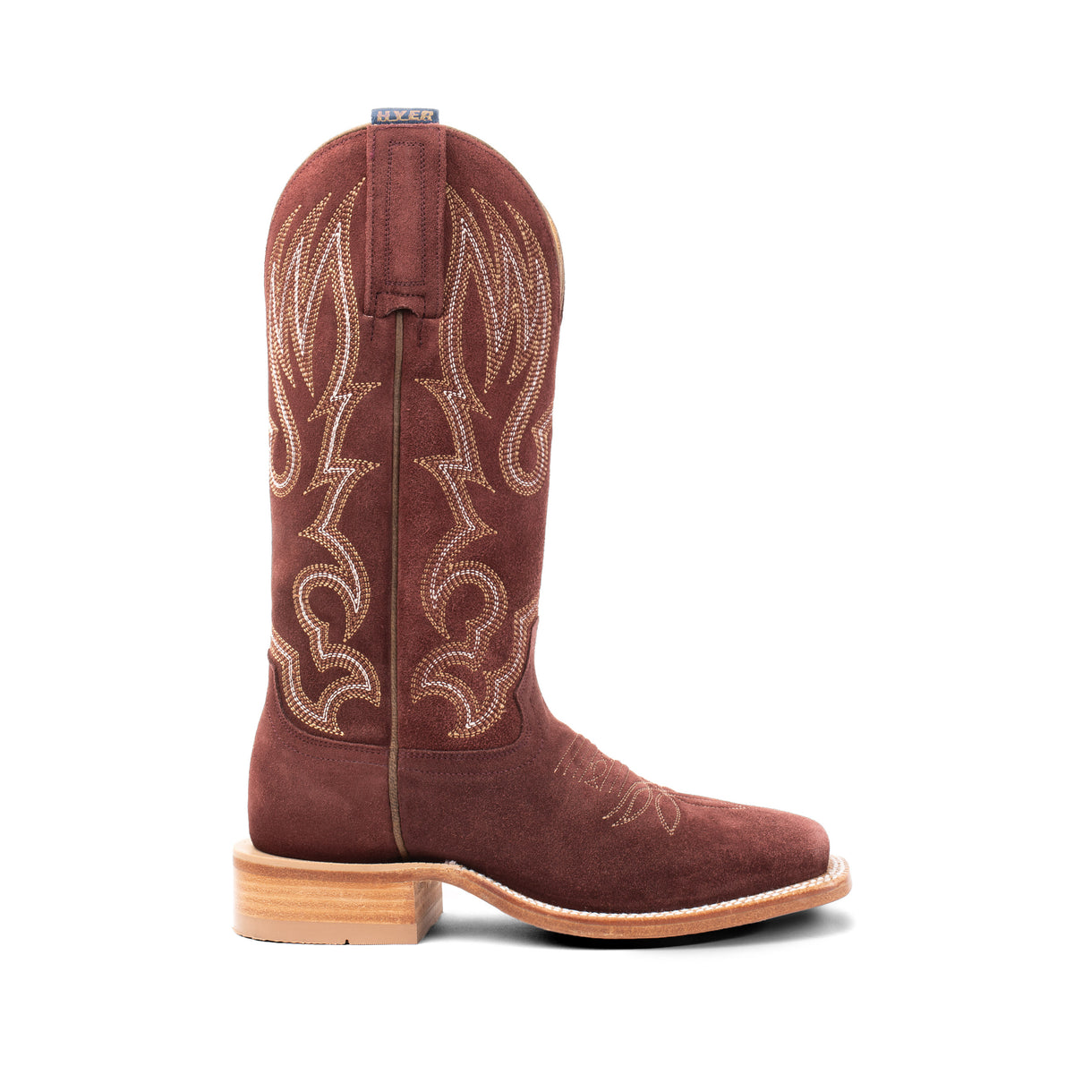 Hyer Women's Augusta Western Boot- Burgundy - Irvine Tack & Western Wear