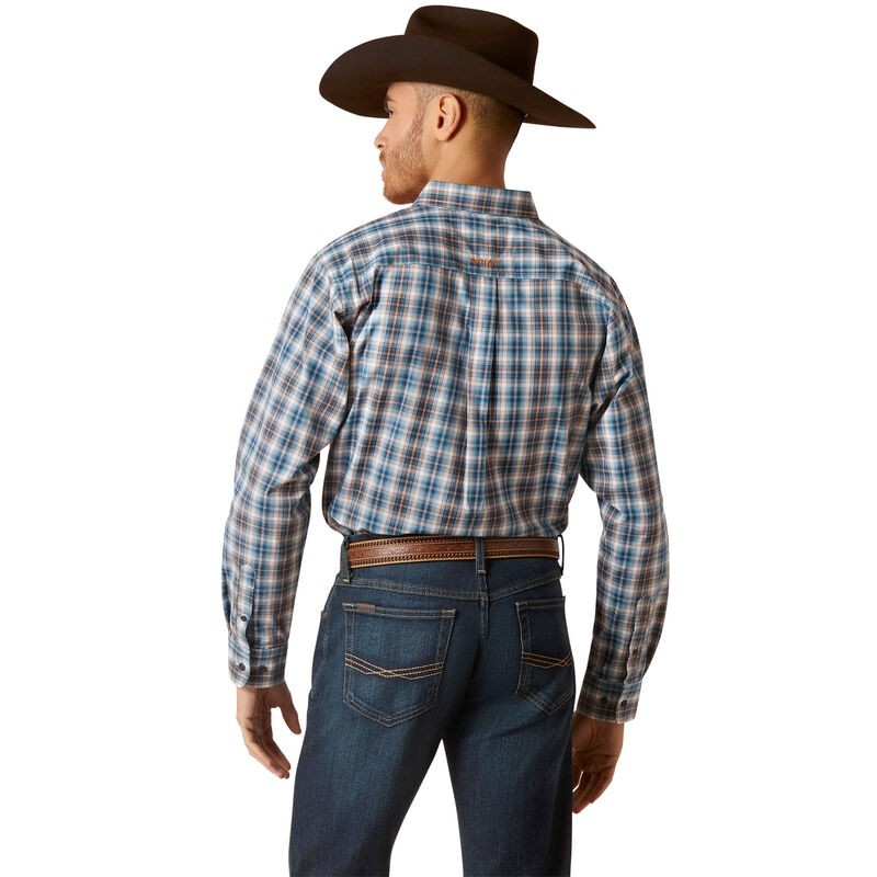 Ariat Men's Gordon Classic Fit Snap Front Shirt - White