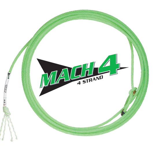 Fast Back Mach 4 4-Strand Team Rope - Irvine Tack & Western Wear