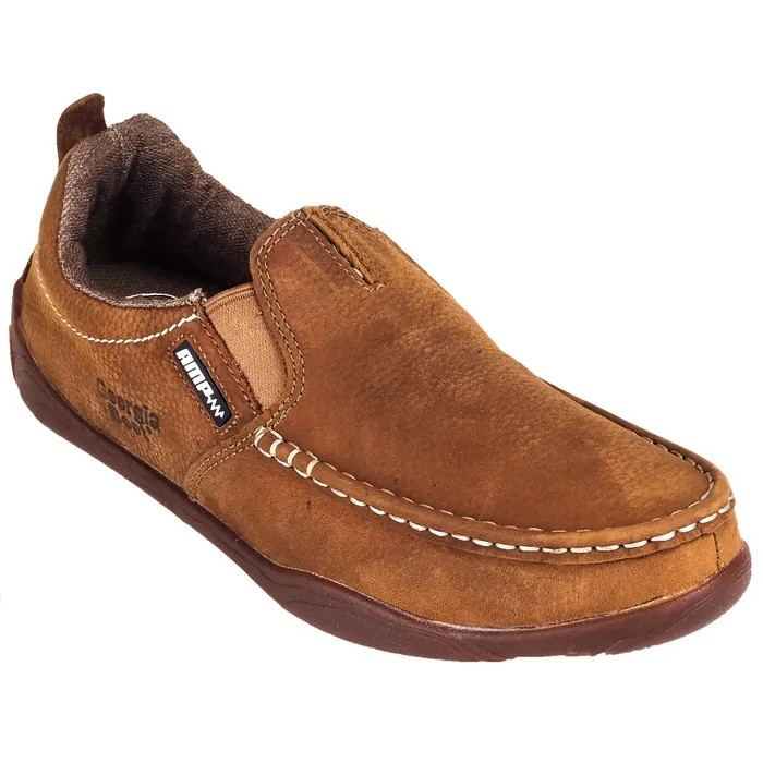 Georgia Men's Moctoe Slipper Shoe - Tan - Irvine Tack & Western Wear
