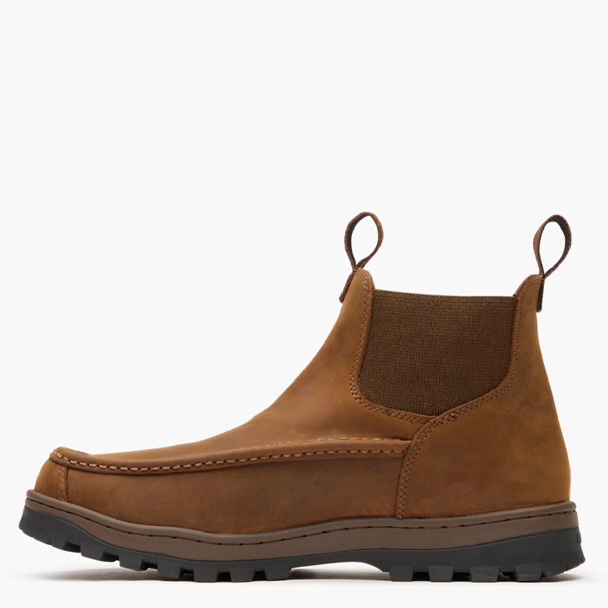Rocky Men's 5" Outback LTE Moc Toe Chelsea Outdoor Boot - Brown