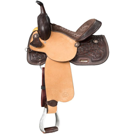 Silver Royal Youth Bear Creek Barrel Trail Saddle
