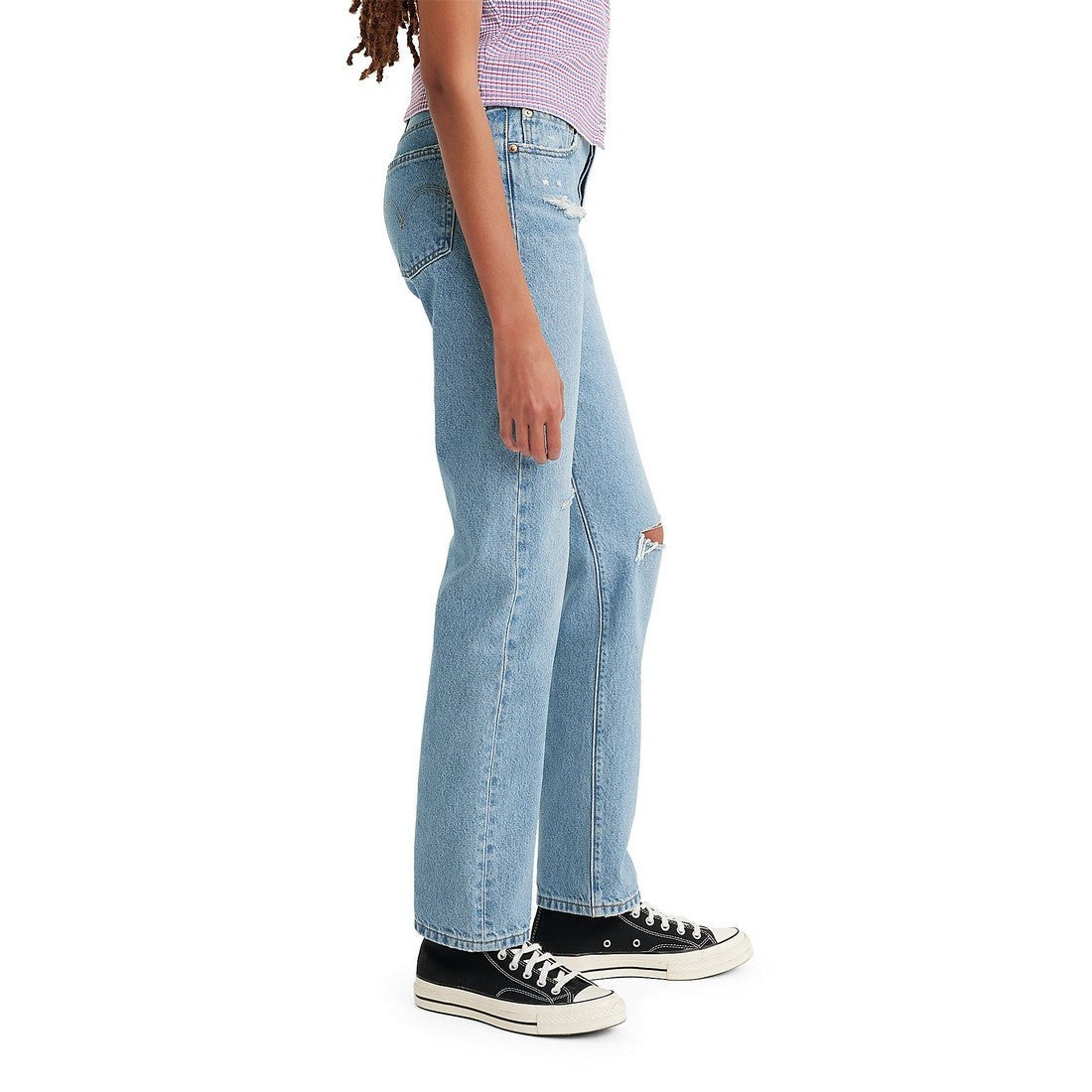 Levi Women's 501 High Rise Straight Jeans