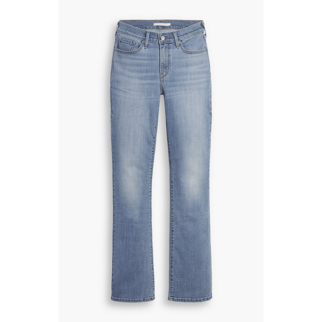 Levi Women's 725 Heritage Bootcut Zip Jeans - Wait Up (Vintage Light/Mid Wash)