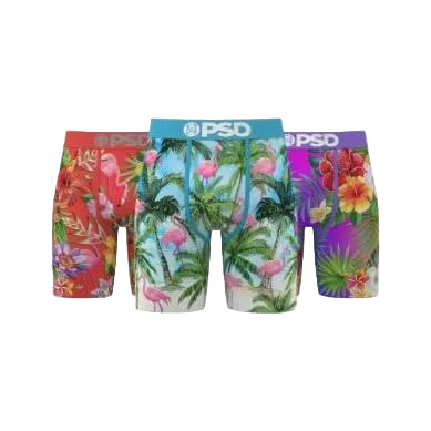 PSD Underwear Surf City Boxer Brief - 3 pack