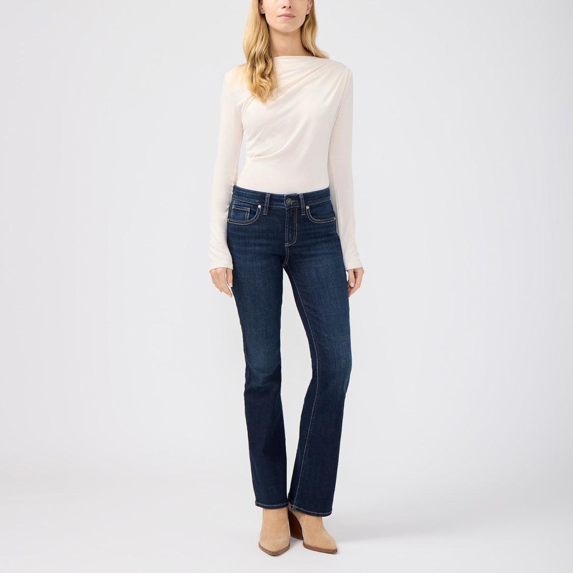 Silver Women's Suki Bootcut Jeans-Eversley