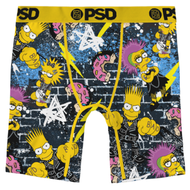 PSD Underwear Boy's Simpsons Punks Underwear