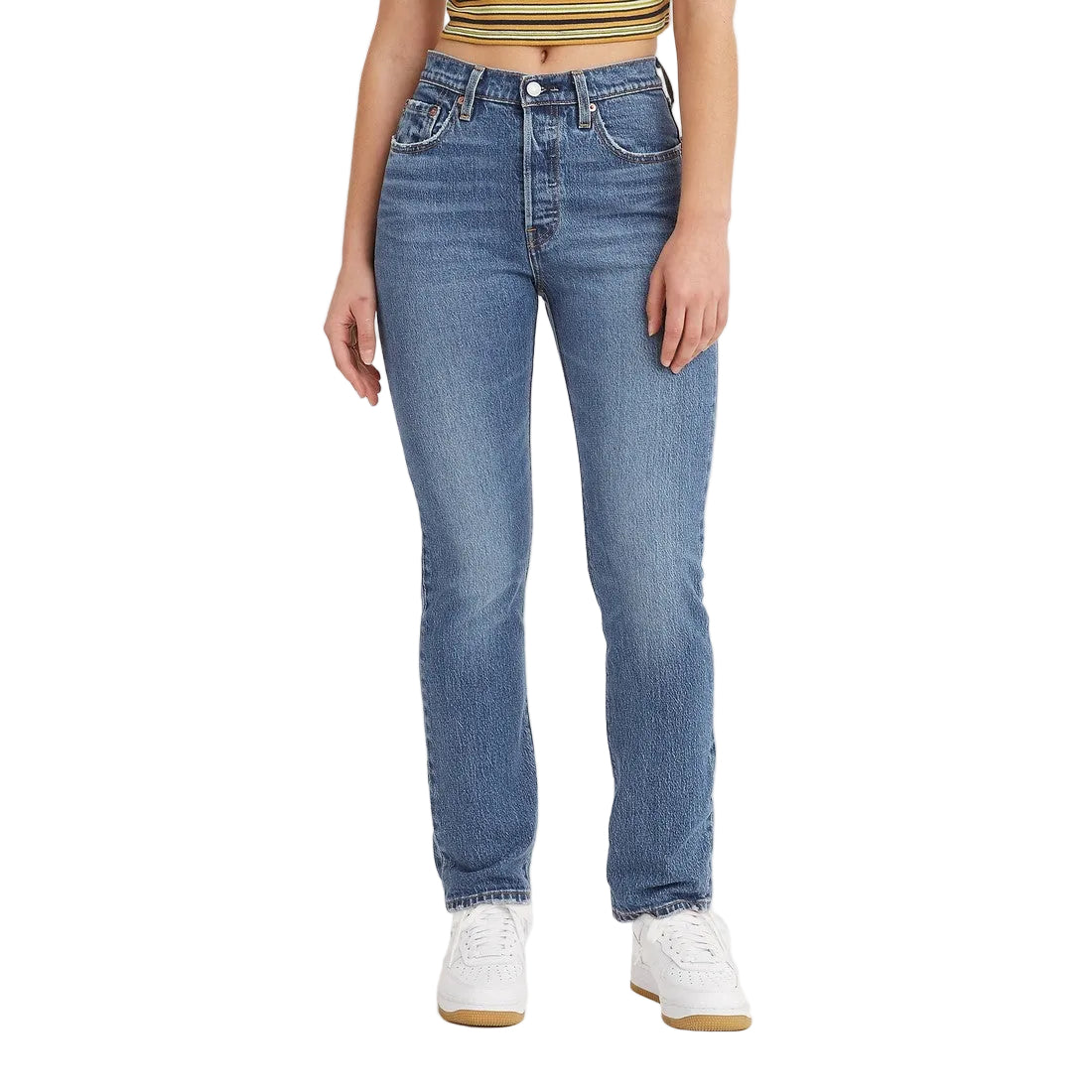 Levi Women's 501 High Rise Straight Jeans - Salsa In Sequence - Irvine Tack & Western Wear