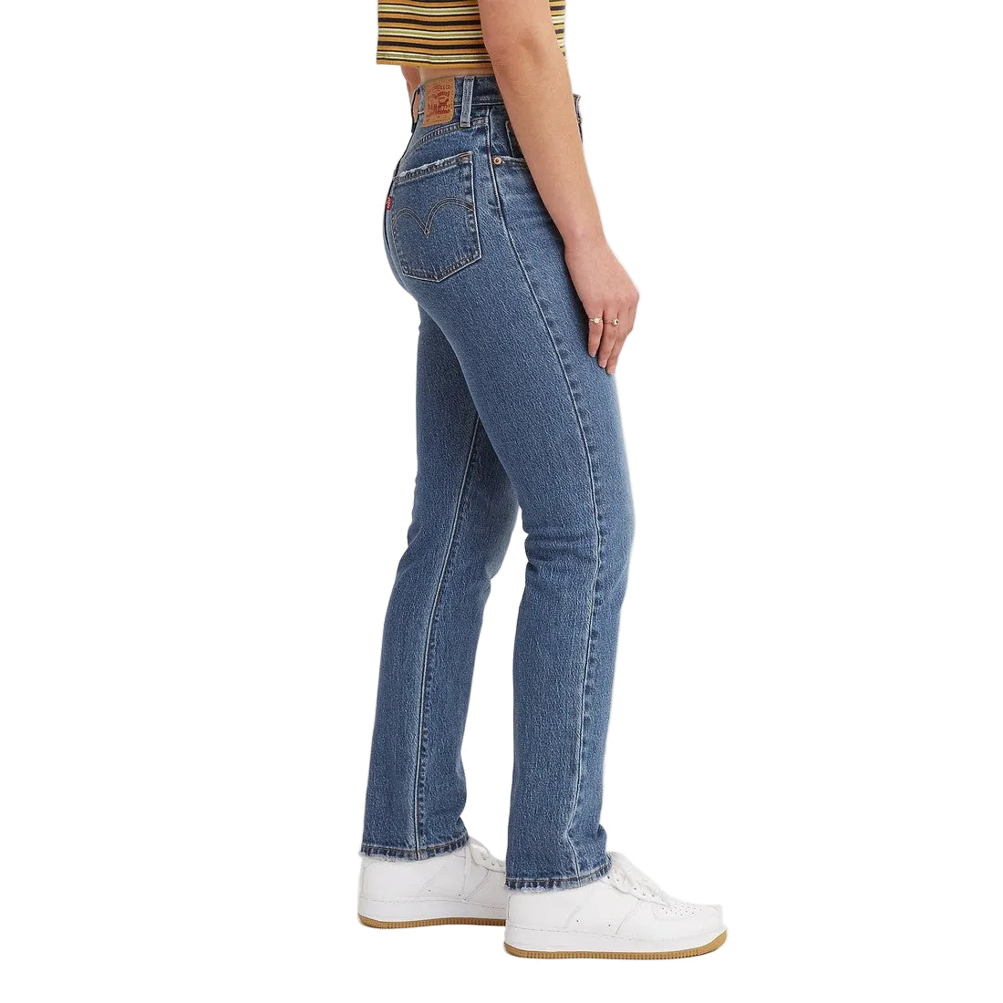 Levi Women's 501 High Rise Straight Jeans - Salsa In Sequence - Irvine Tack & Western Wear