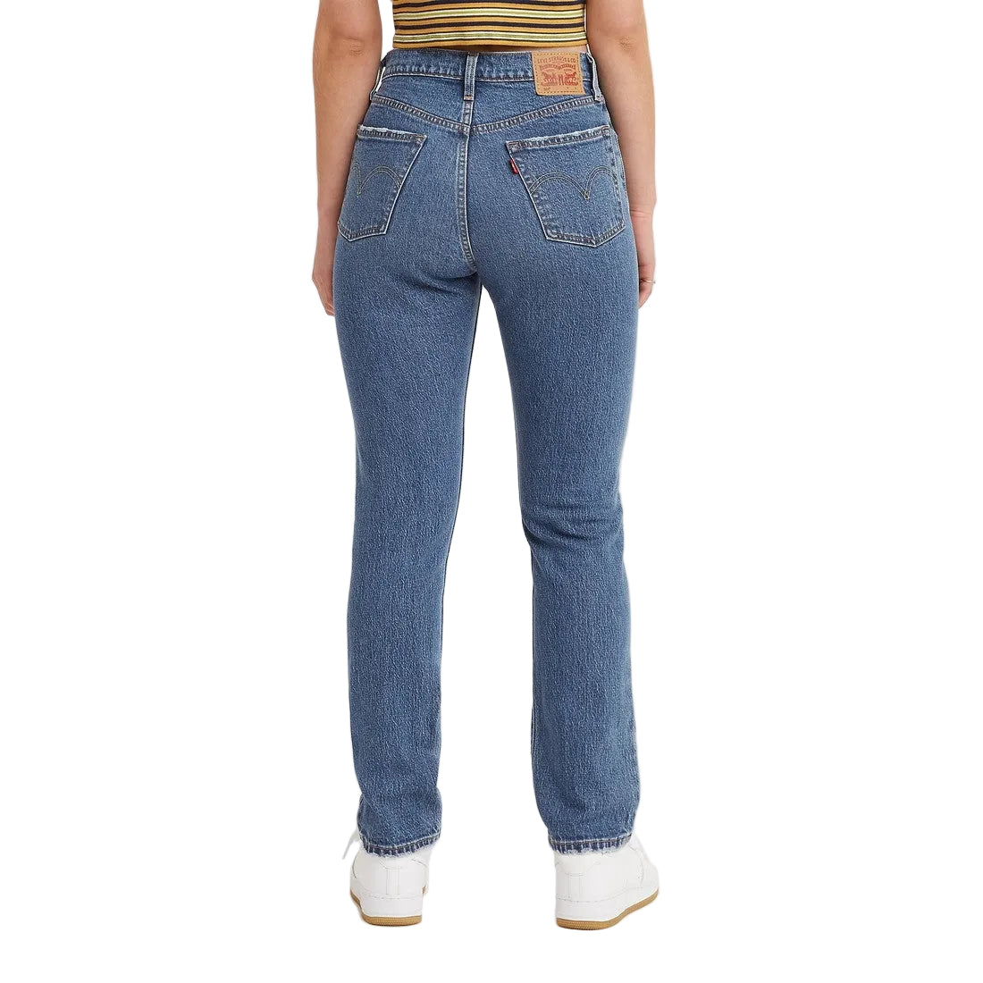 Levi Women's 501 High Rise Straight Jeans - Salsa In Sequence - Irvine Tack & Western Wear