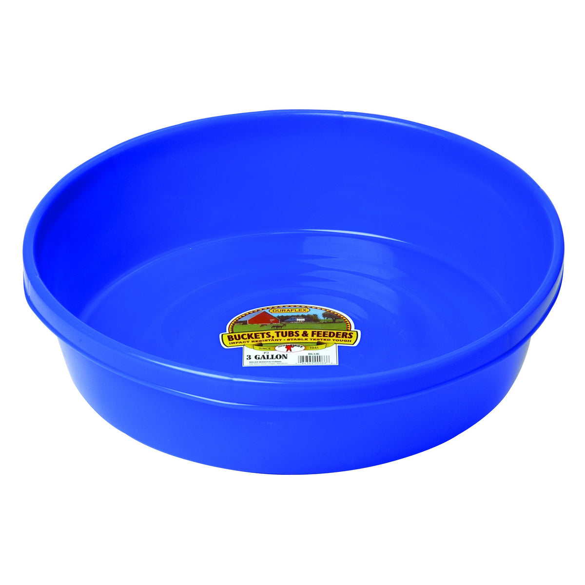 Plastic Pan Feeder - 3 GAL - Irvine Tack & Western Wear